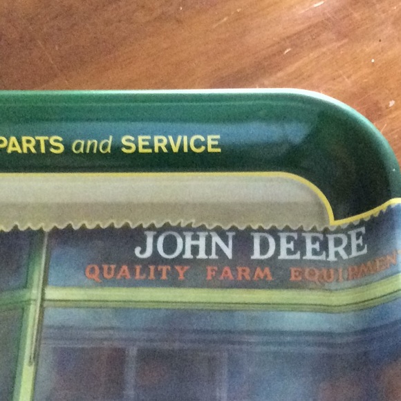 Vtg John Deere collectable 1999 tray.  Like new. - Picture 6 of 6